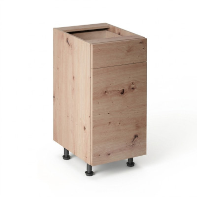 Armadio con cassetti e ripiani base sottobanco cucina