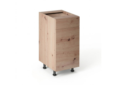 Armadio con cassetti e ripiani base sottobanco cucina
