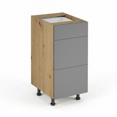 Comò con cassetti mobile da cucina 3 cassetti