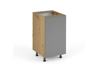 Mobile da cucina con ripiano centrale