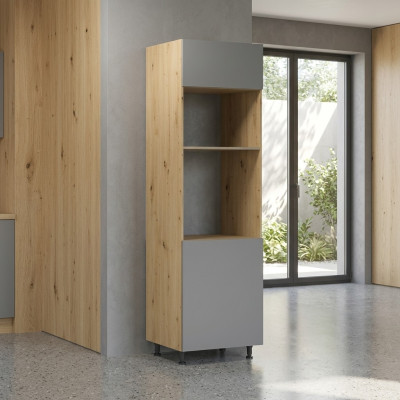 Armadio alto per forno e microonde, armadio incorporato per elettrodomestici da cucina