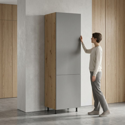 Armadio da dispensa armadio alto con ripiani armadio da cucina