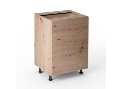 Mobile da cucina con cassetto e ripiani modulo sottobanco cucina