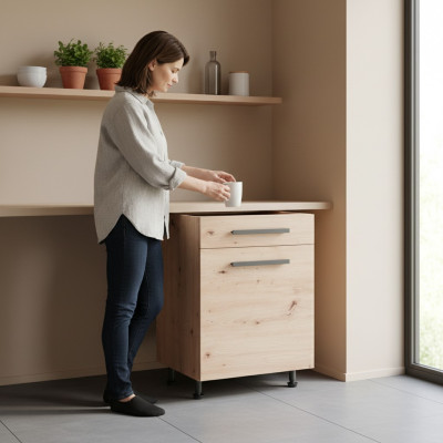 Mobile multiuso sottobanco armadietto da cucina