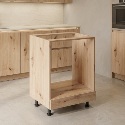 Mobile da cucina con cassetto a zoccolo