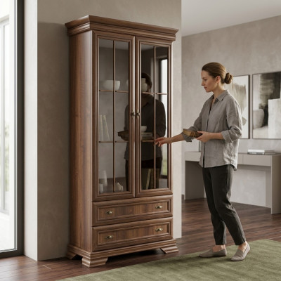 Buffet armadio vetrina credenza armadio con cassetti antico