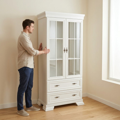 Vetrina credenza buffet armadio vetrina cassetti ripiani