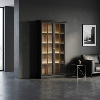Vetrina in vetro buffet armadio credenza armadio vetrina