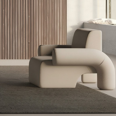 Poltrona in stile moderno comfort per la vita quotidiana