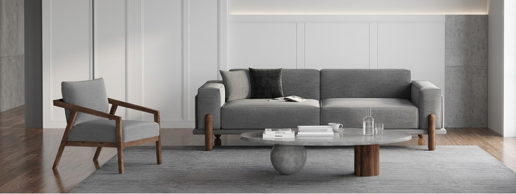 Divano con poltrona Comfort, sempre a portata di mano