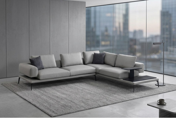 Divano angolare per il soggiorno Design distintivo, massimo comfort