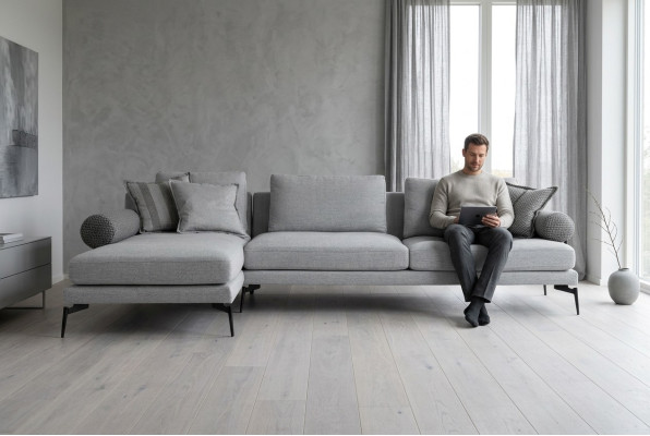 Divano angolare per il soggiorno design per un vivere confortevole