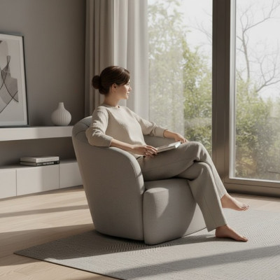 Poltrona da soggiorno Design pregnante - massimo utilizzo