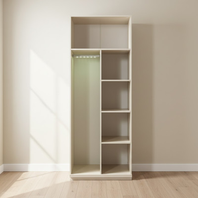 Armadio guardaroba modulare moderno design camera da letto 83cm