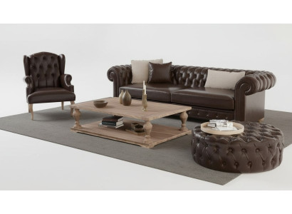 Divano, poltrona e pouf design elegante. Vera comodità