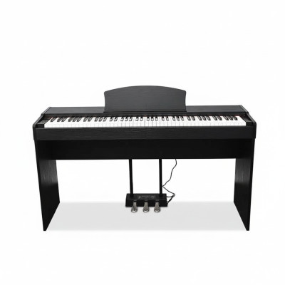 Elegante pianoforte digitale con suono potente e funzioni moderne