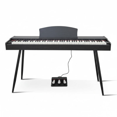 Piano digitale Piano stage lucido marrone pianoforte da casa