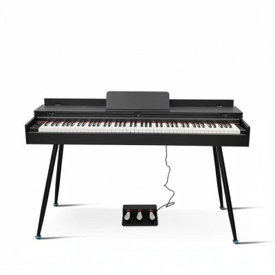Piano digitale nero pianoforte stage pianoforte lucido per casa