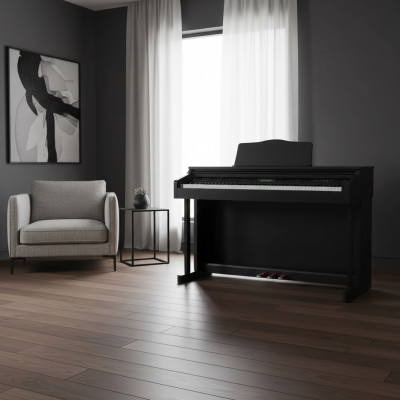 Piano digitale Stage Piano Nero lucido Pianoforte da casa