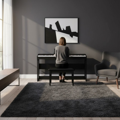Piano digitale Piano Stage Pianoforte Pianoforte domestico nero