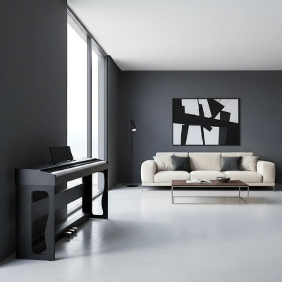 Piano digitale Piano Stage Pianoforte Pianoforte domestico nero