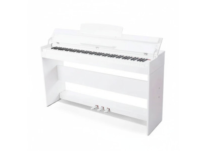 Piano digitale Pianoforte da casa Tastiera digitale 137cm Bianco