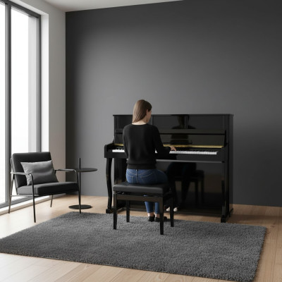 Piano digitale per casa 137cm Nero