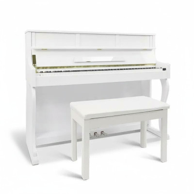 Questo pianoforte digitale bianco offre creatività e stile senza limiti