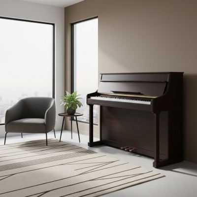 Pianoforte digitale squisito in nero per un'esperienza magistrale