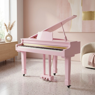 Pianoforte a coda rosa Digitalpiano Pianoforte a coda Lucido