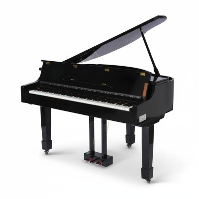 Pianoforte a coda nero Digitalpiano Pianoforte a coda lucido