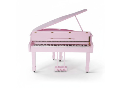 Pianoforte a coda digitale rosa