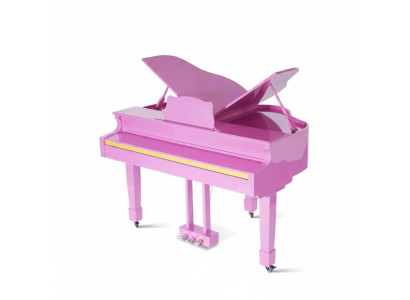 Pianoforte digitale pianoforte a coda lucido pianoforte rosa