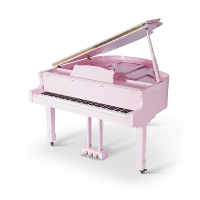 Pianoforte digitale pianoforte lucido rosa