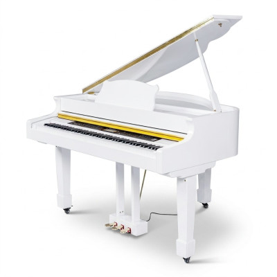 Pianoforte digitale pianoforte lucido bianco