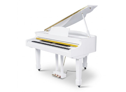Pianoforte digitale pianoforte lucido bianco