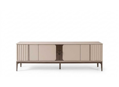 Tv Board Beige Modern Luxus Lowboard Sideboard Kommode