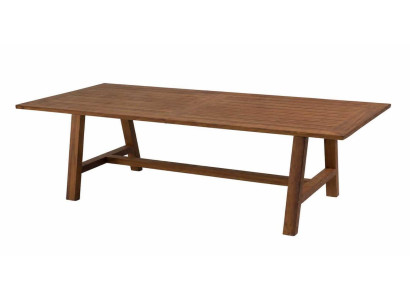 Tisch Groß schön geräumig nachhaltig braun moderner Stil