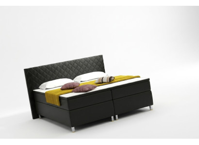 Letto boxspring Box Hotel con visco e materasso Letto in pelle Letti Letto matrimoniale K3