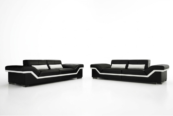 DIVANO IN PELLE, DIVANO GRANDE 3+3, DIVANO DESIGN, IMBOTTITO IN PELLE, COMPLETO DI DIVANI, DIVANO, SET DI DIVANI NUOVI