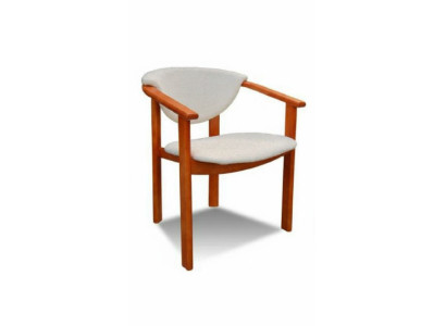 Sedia in legno massiccio Sedia da pranzo Design in pelle Sedie da pranzo K27
