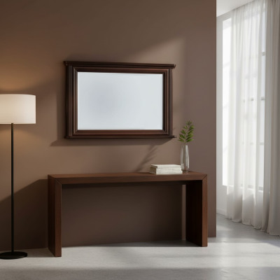 Cornice in legno autentico di design classico Specchio XXL 107x71 Specchio - Modello W-L2