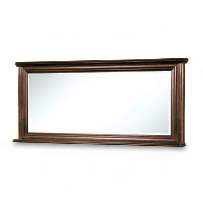 Cornice classica in legno vero XXL modello specchio 157x71 - Modello W-L1
