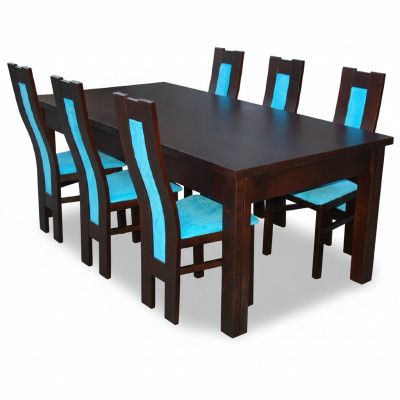 Tavolo da pranzo + 6 sedie Set di sedie da pranzo Tavolo da pranzo Moderno Tavoli Nuovo