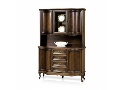 Mobili classici armadio parete - Modello W-N3B Sopralzo Onda