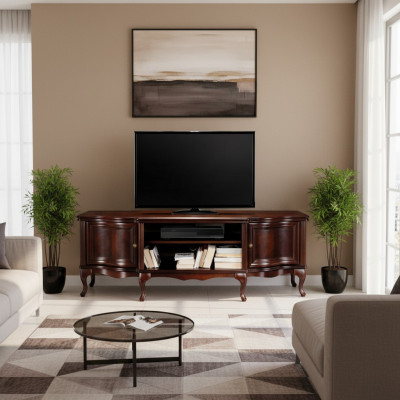 Mobile TV in legno: bellezza naturale e praticità in uno