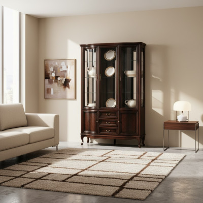 Vetrina classica armadio Mobili italiani Vetrina Vetrine Nuova W-W3