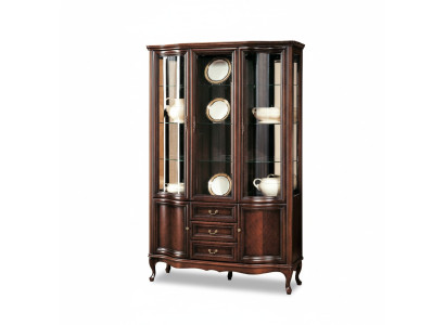 Vetrina classica armadio Mobili italiani Vetrina Vetrine Nuova W-W3