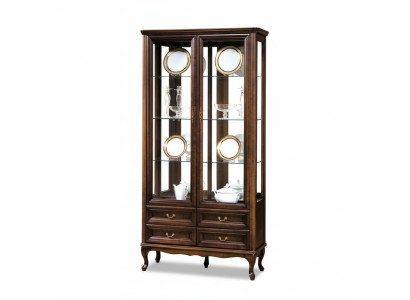 Vetrina classica Armadio Mobili italiani Vetrina Vetrina Nuovo W-W2