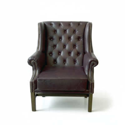 Chesterfield poltrona ala poltrona divano relax imbottito divano designer nuovo KINGS3